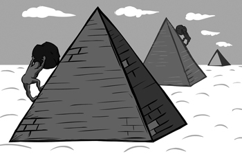 Саратовские пирамиды