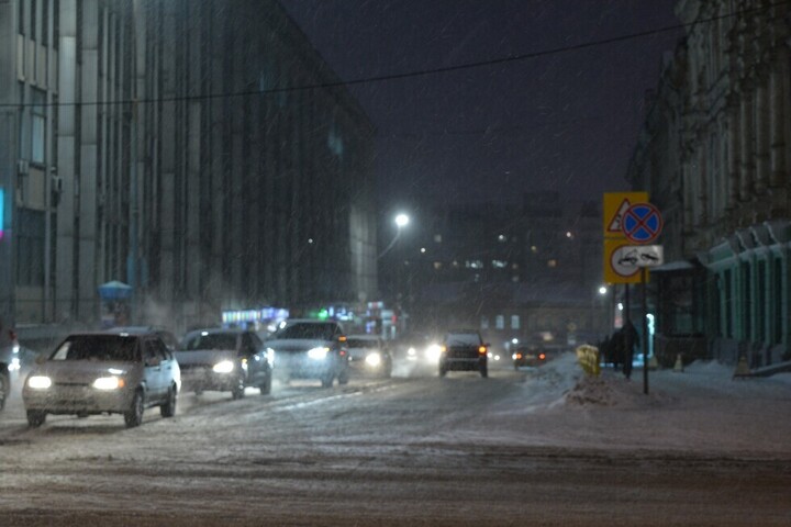 На смену 20-градусным морозам в Саратовской области идёт снегопад и потепление