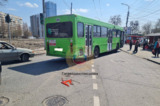 Энгельсский автобус сбил пешехода в Саратове