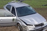 В Аркадакском районе иномарка слетела с дороги: водитель в больнице