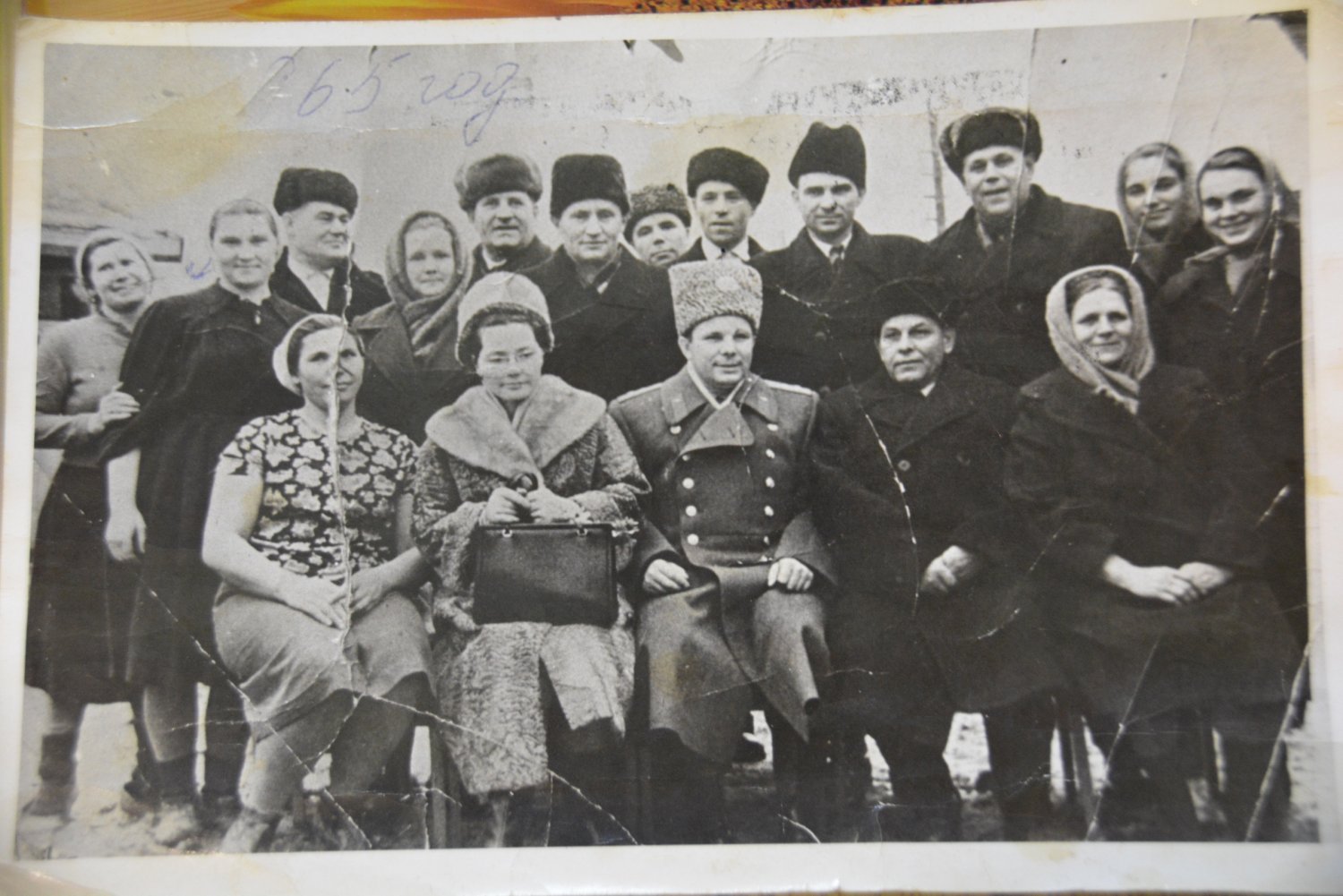 Гагарин в Саратове 1965 год