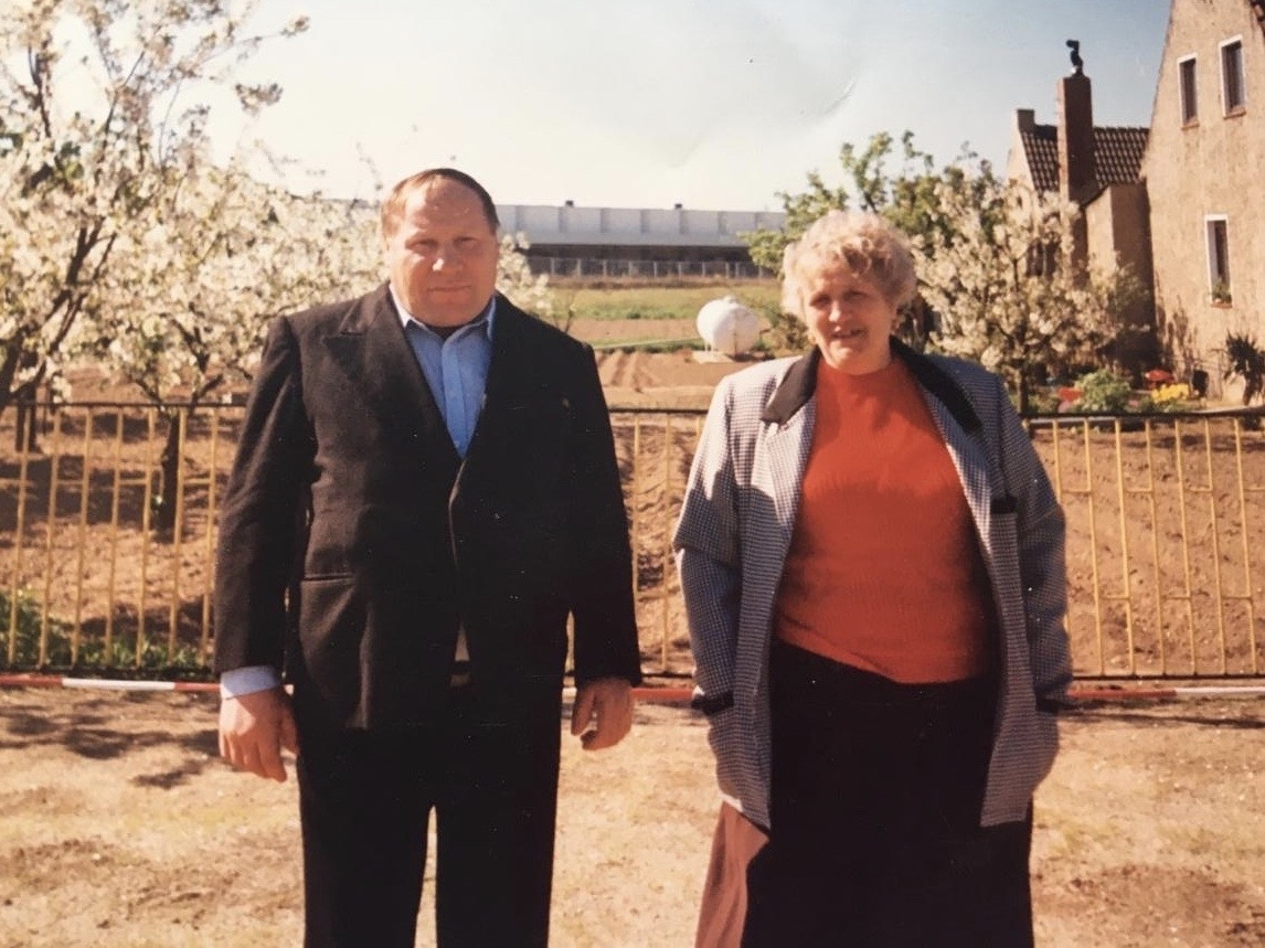 Бабушка и дед Ольги Гайбель в Германии