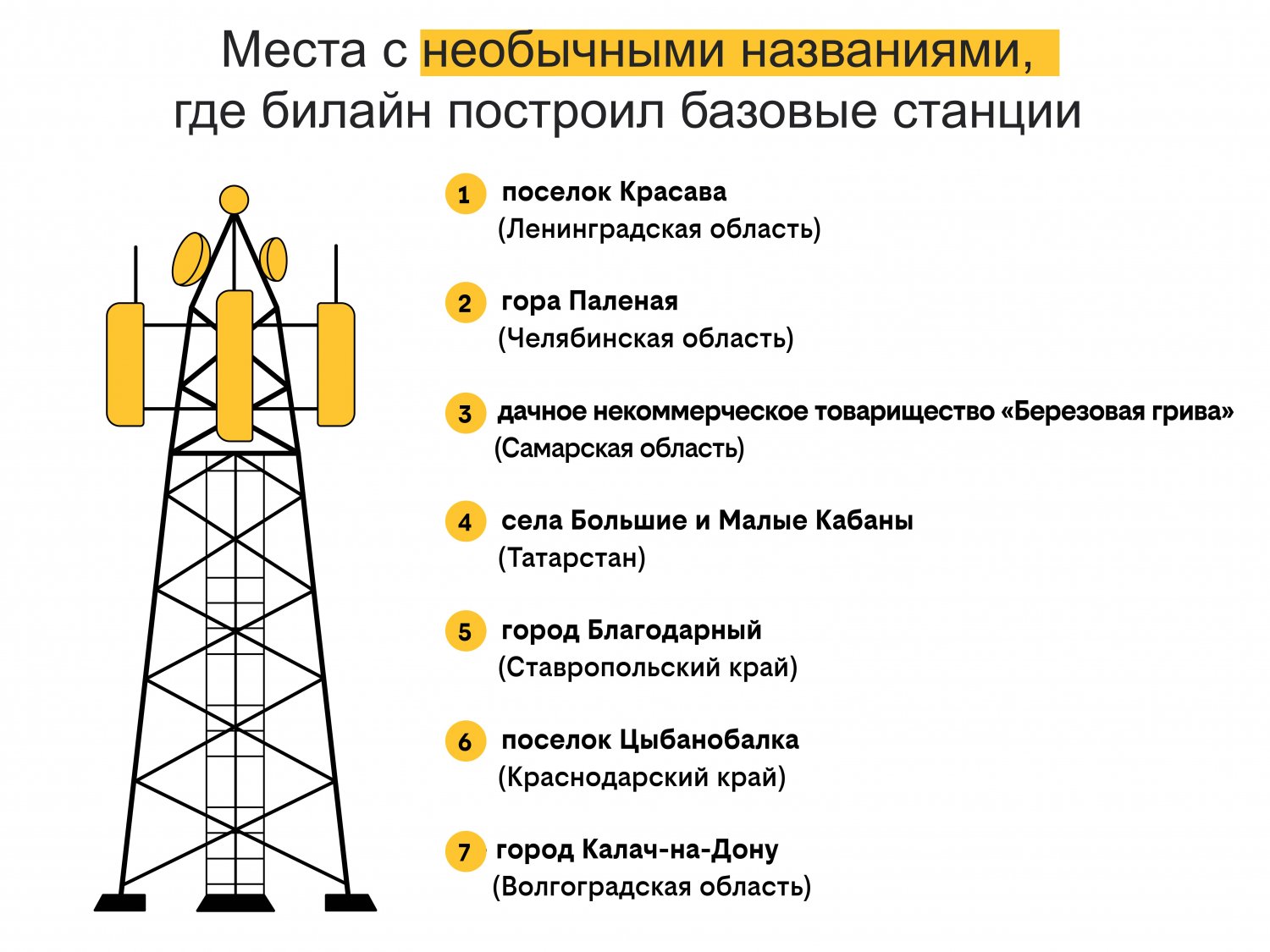 Гора Паленая, поселок Красава и несколько сотен улиц Ленина: занимательная  география развития сети билайн — ИА «Версия-Саратов»