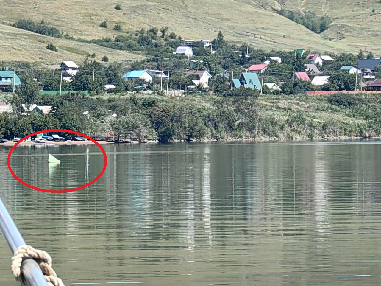 место затопления