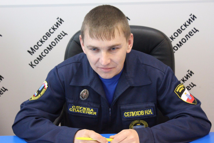 заместитель по поисково-спасательной работе областной службы спасения Николай Селихов