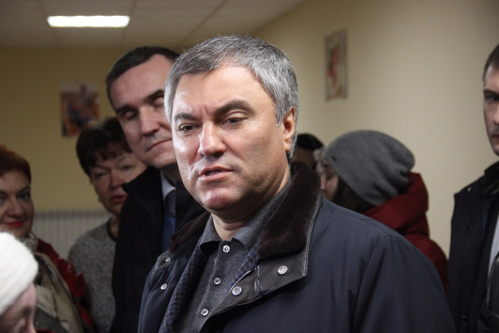 Спикер Госдумы Вячеслав Володин