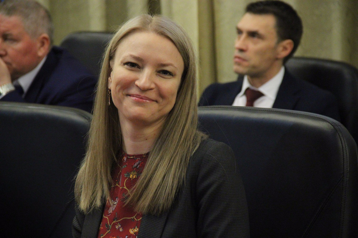 Министр информации и печати Саратовской области Наталья Линдигрин