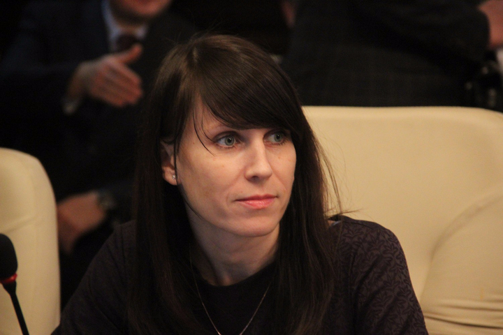 Член Общественой палаты Ксения Корнилова