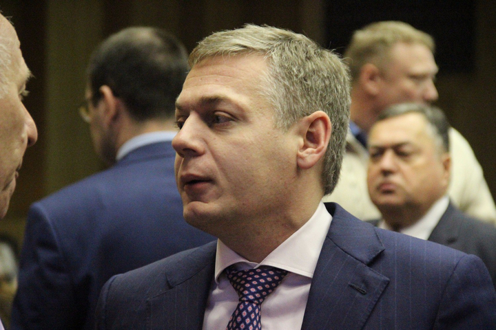 министр инвестиционной политики Олег Галкин