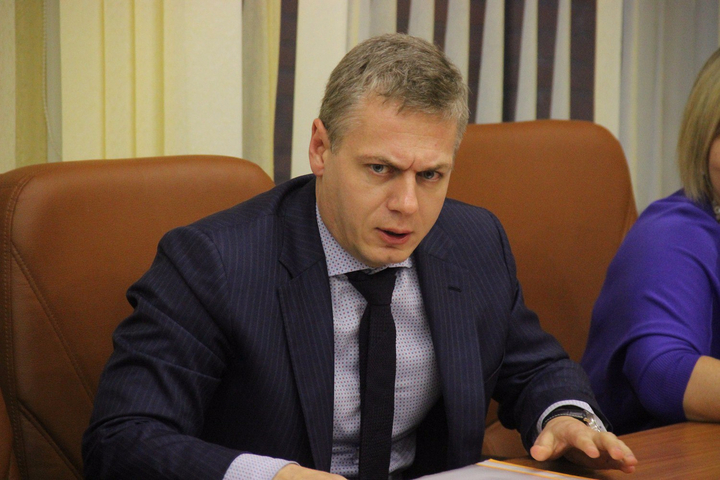 министр инвестиционной политики Олег Галкин