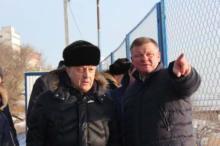 губернатор Саратовской области Валерий Радаев и глава Саратова Михаил Исаев