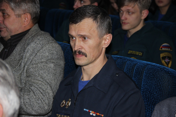 Глава городской службы спасения Андрей Тишин