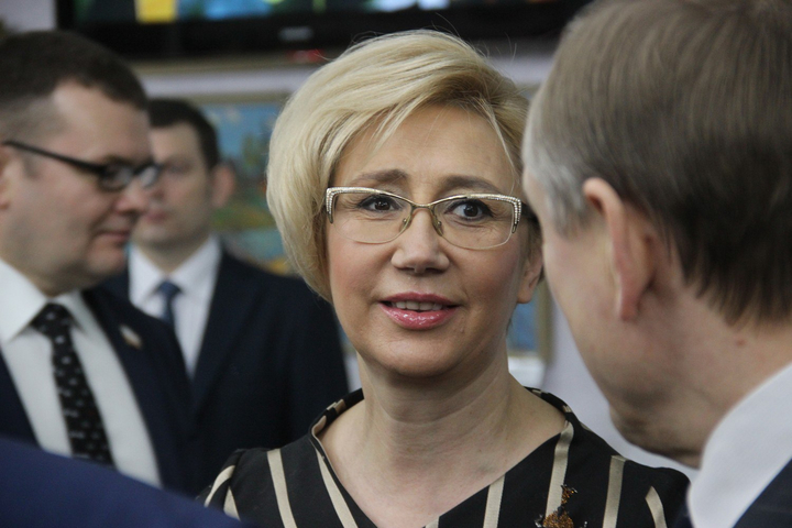 Министр внутренней политики и общественных отношений Елена Шербакова