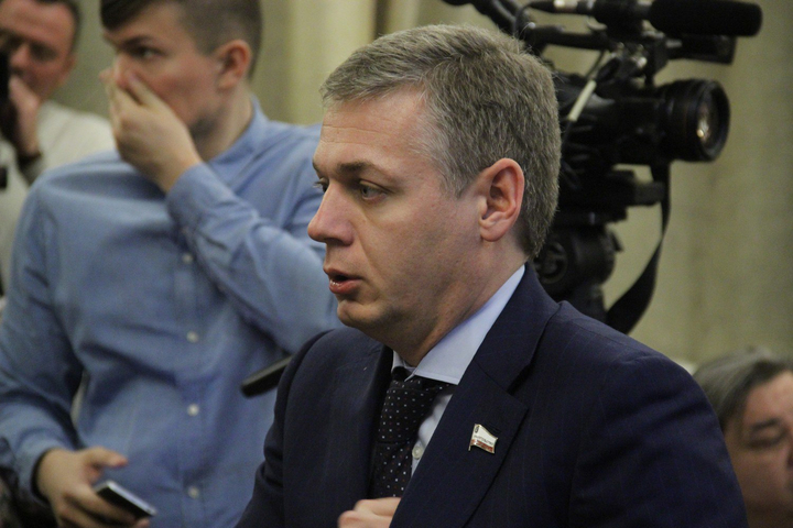 Министр инвестиционной политики и имущественных отношений Саратовской области Олег Галкин