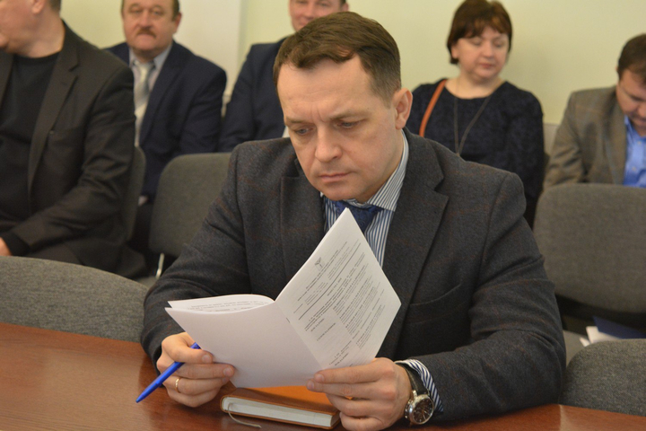 председатель комитета по экономике Саратова Андрей Разборов