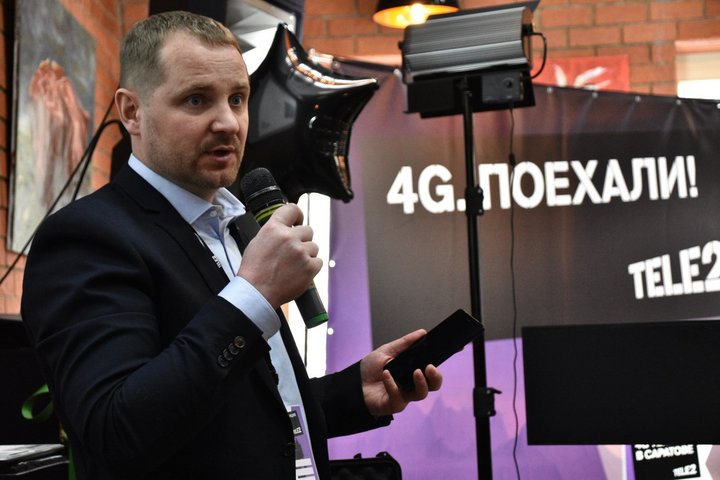 коммерческий директор макрорегиона «Черноземье» Tele2 Владимир Поваров