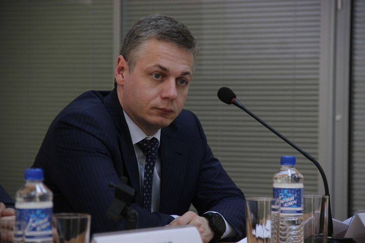 Министр инвестиционной политики и имущественных отношений Олег Галкин