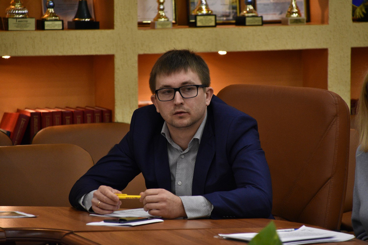 Представитель министерства природы Сергей Попов