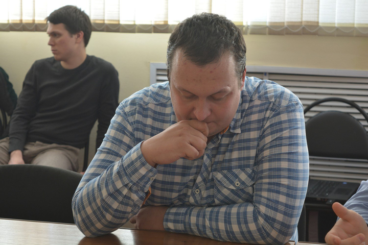 координатор саратовского отделения движения Голос Александр Никишин 