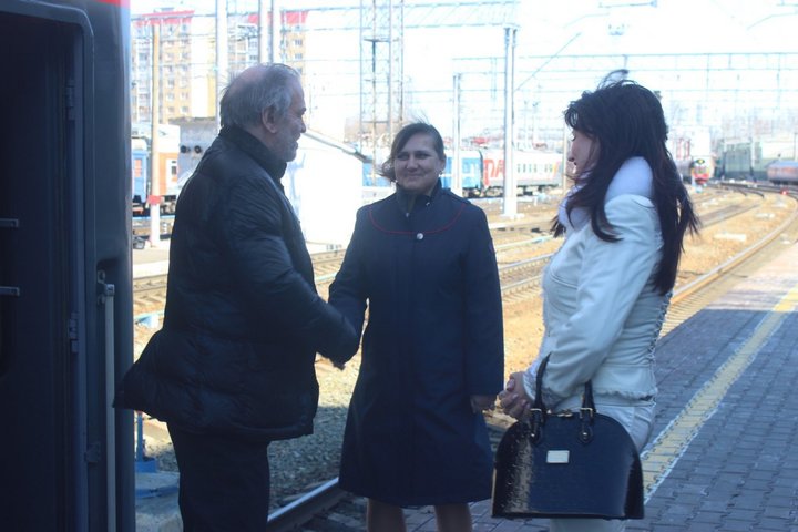 Валерий Гергиев (Слева)