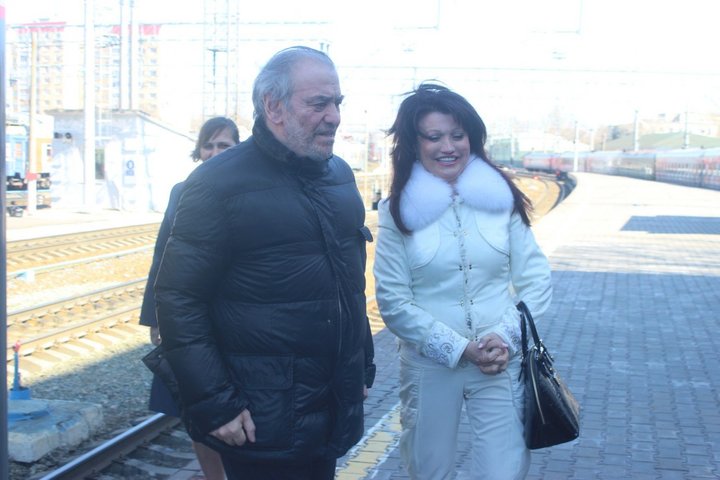 Валерий Гергиев (Слева)