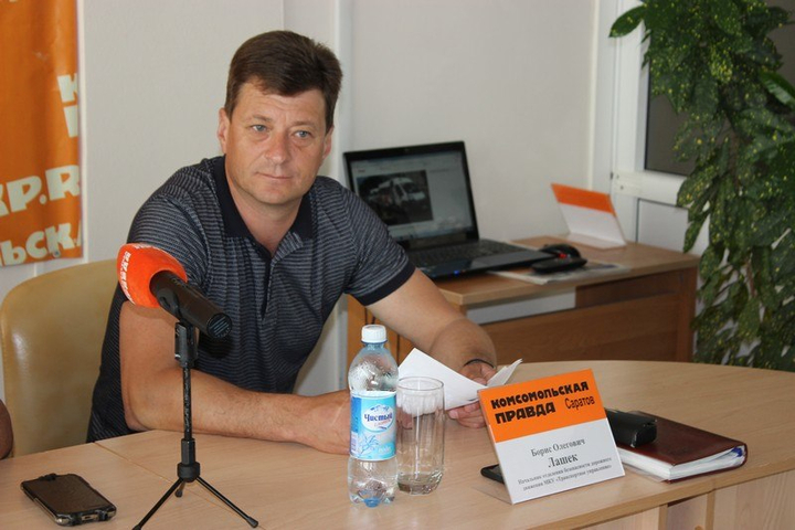 Начальник отделения безопасности дорожного движения МКУ «Транспортное управление» Борис Лашек