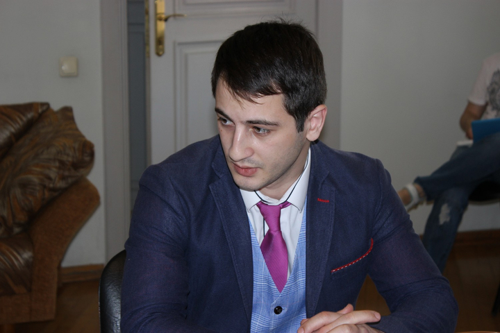 Лидер молодежного движения «Любимый город» Ника Майрамуков