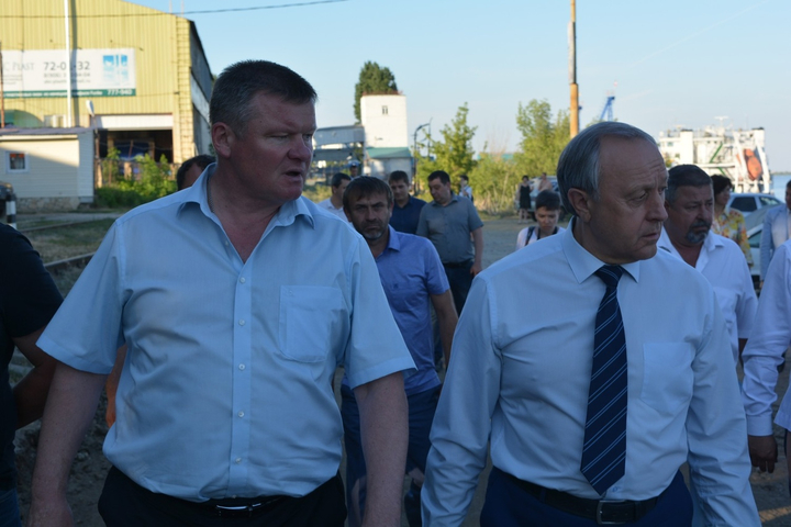 Глава Саратова Михаил Исаев и губернатор Валерий Радаев 