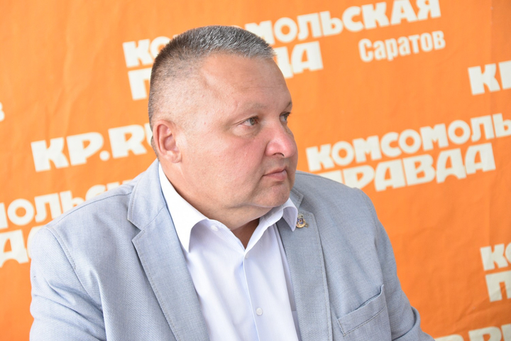Председатель Саратовского областного отделения «Боевое братство» Сергей Авезниязов