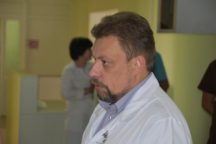 Главврач областной детской клинической больницы Михаил Свинарев