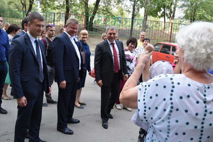 Михаил Исаев и Вячеслав Володин