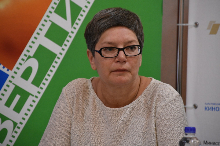 Председатель правления саратовского областного отделения Союз кинематографистов Любовь Бурина