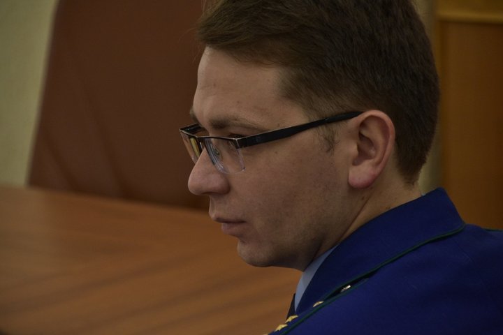 Представитель прокуратуры Иван Гусев