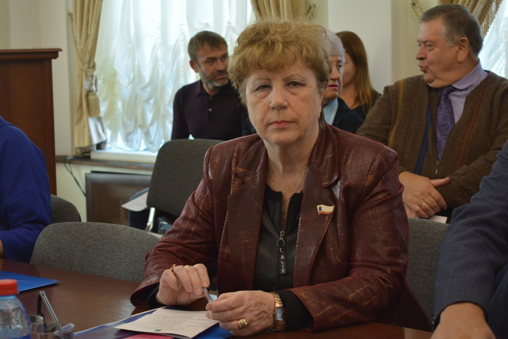 Член Общественной палаты Валентина Богданова