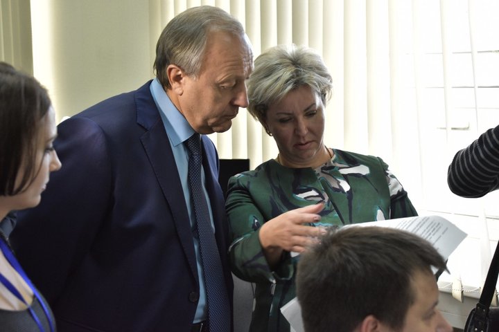 Валерий Радаев и Лариса Павлова