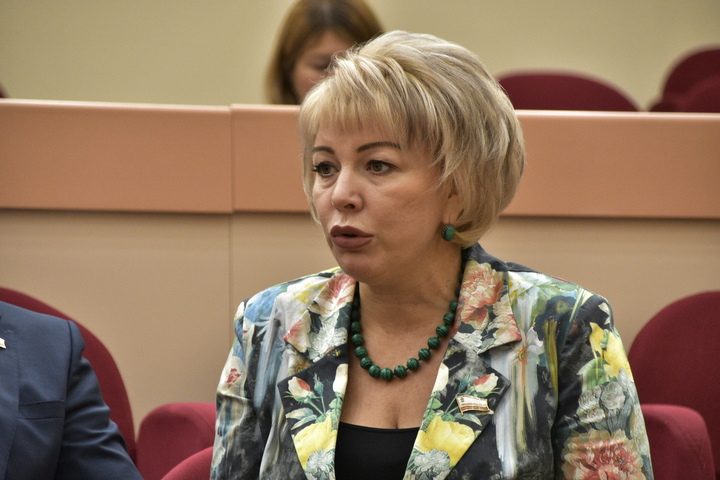 Министр культуры области Татьяна Гаранина