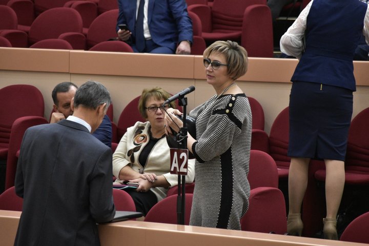 Министр внутренней политики и общественных отношений Елена Щербакова