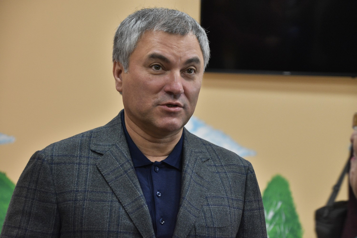 Спикер Госдумы Вячеслав Володин