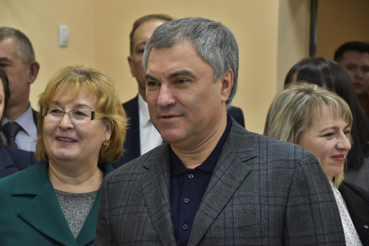 Спикер Госдумы Вячеслав Володин