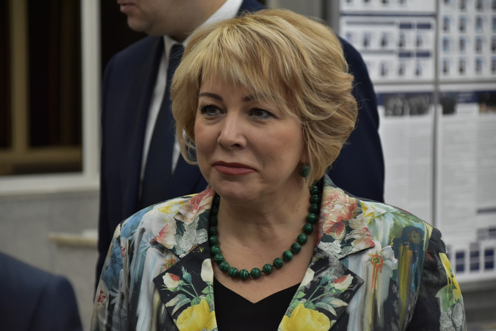 Министр культуры области Татьяна Гаранина