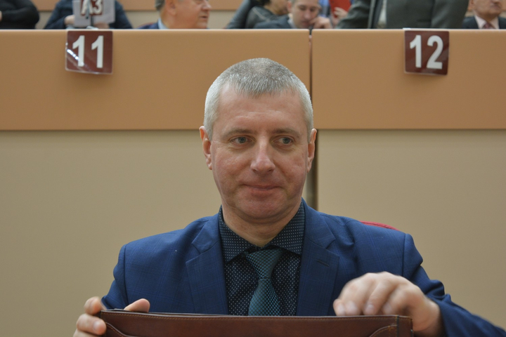 Начальник госжилинспекции области Сергей Вербин