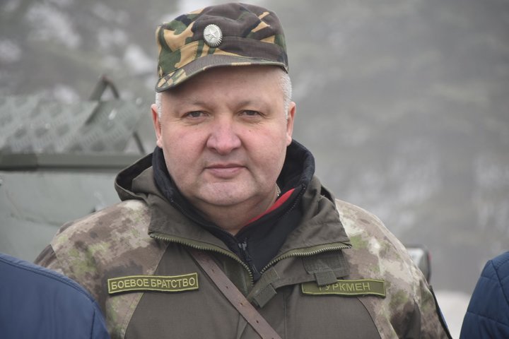 глава регионального отделения Боевого Братства Сергей Авезниязов