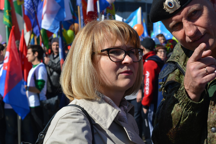 Первый замминистра внутренней политики и общественных отношений Наталья Трошина