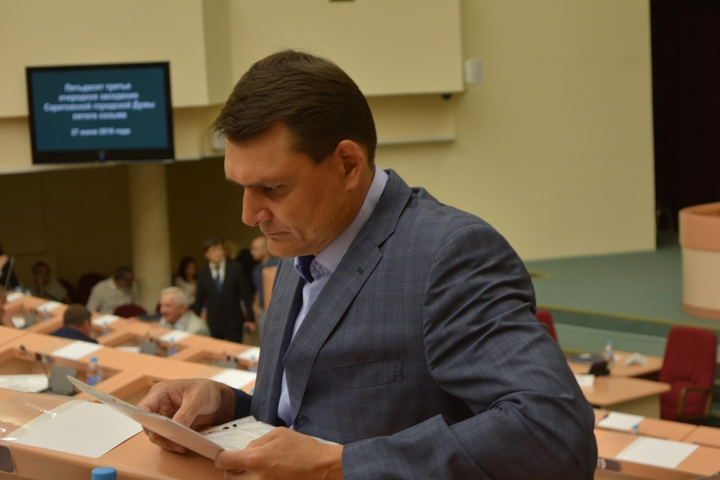 Депутат Саратовской городской думы Константин Лекомцев