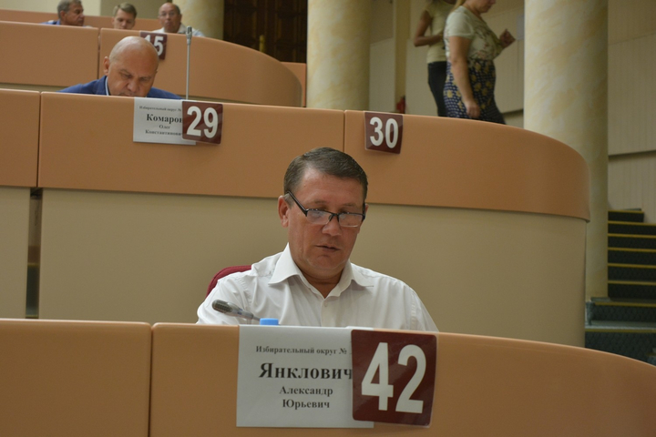 Депутат Саратовской городской думы Александр Янклович