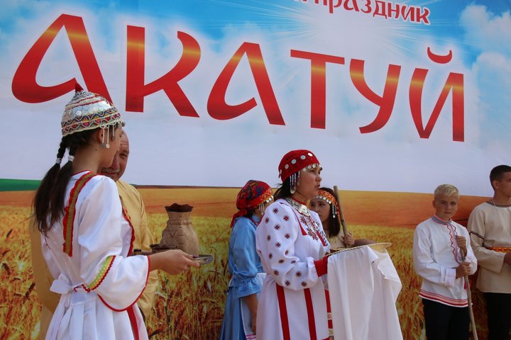 Чувашский праздник акатуй рисунок