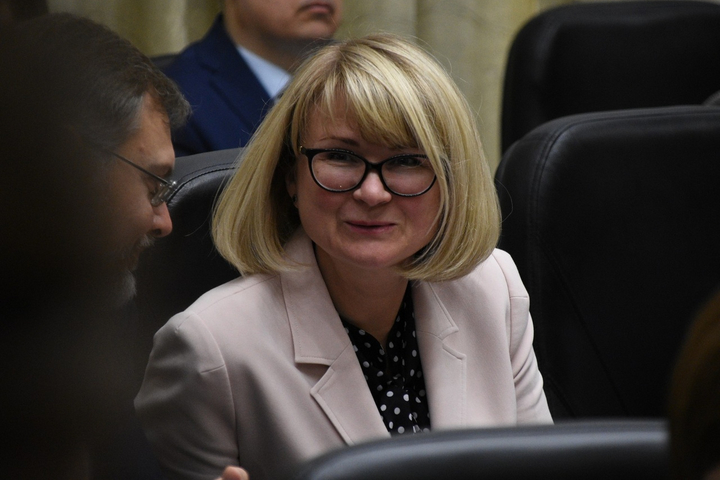 Министр внутренней политики и общественных отношений Наталья Трошина