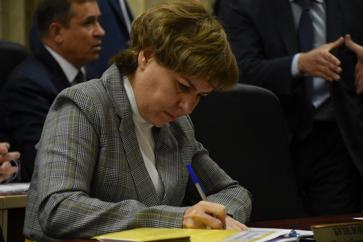 Министр соцразвития Ирина Бузилова