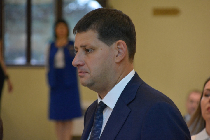 Министр спорта и молодежной политики Александр Абросимов
