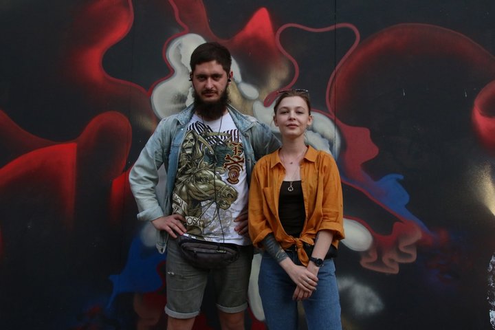 Артем Храм и Екатерина Гольдшмидт